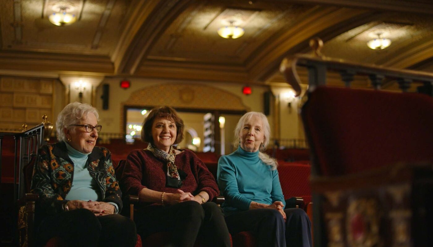 Relatives of the Granada Theater's original builder discuss its history inside the ornate venue